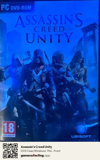 Assassin's Creed Unity Computer, PAL box front