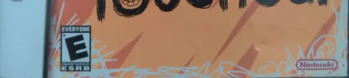 WarioWare: Touched!, the ESRB box on its front