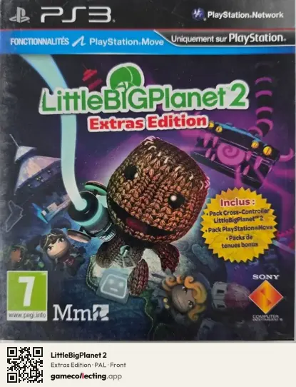 LittleBigPlanet 2 PlayStation 3, PAL box front