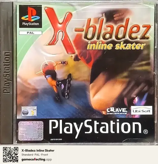X-Bladez: Inline Skater PlayStation, PAL box front