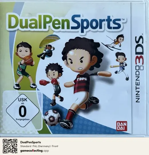 DualPenSports Nintendo 3DS, Germany box front