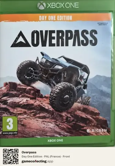 Overpass Xbox One, France box front