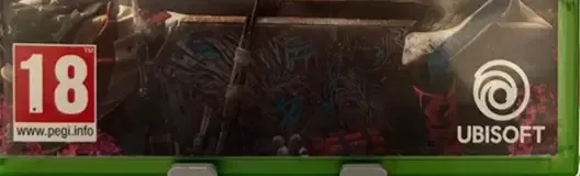 Far Cry New Dawn, the PEGI square on its front