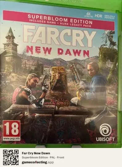 Far Cry New Dawn Xbox One, PAL box front