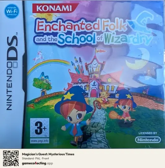 Magician's Quest: Mysterious Times Nintendo DS, PAL box front