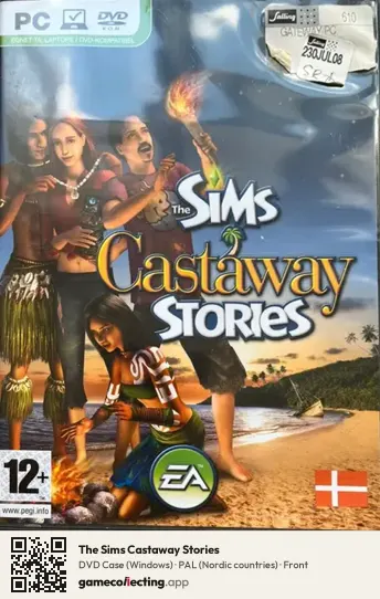The Sims Castaway Stories Computer, Nordic countries box front