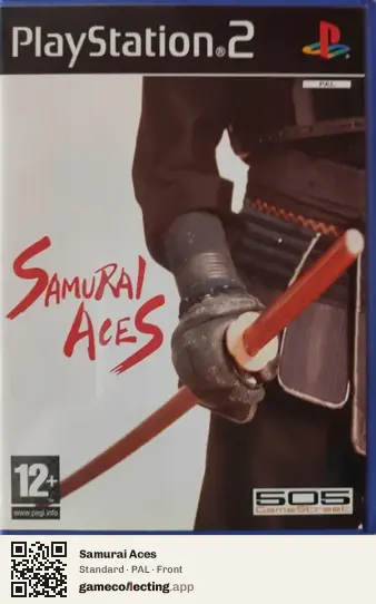 Samurai Aces PlayStation 2, PAL box front