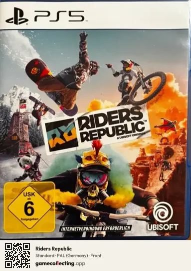 Riders Republic PlayStation 5, Germany box front