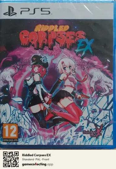 Riddled Corpses EX PlayStation 5, PAL box front