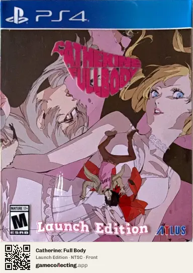 Catherine: Full Body PlayStation 4, NTSC box front