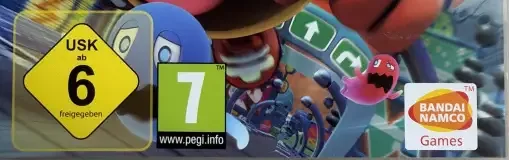 Pac-Man and the Ghostly Adventures 2, the USK square on its front