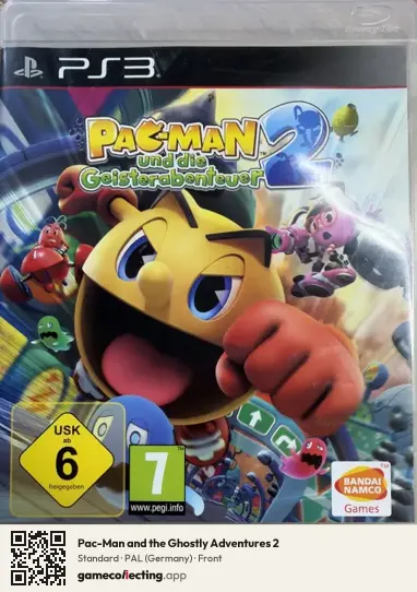 Pac-Man and the Ghostly Adventures 2 PlayStation 3, Germany box front