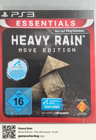 Heavy Rain PlayStation 3, Germany box front