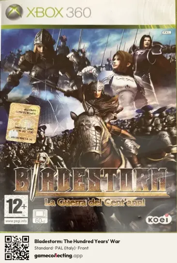 Bladestorm: The Hundred Years' War Xbox 360, Italy box front