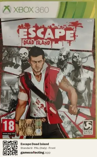 Escape Dead Island Xbox 360, Italy box front