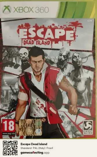 Escape Dead Island Xbox 360, Italy box front