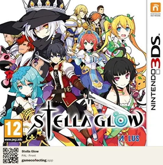 Stella Glow Nintendo 3DS, PAL box front