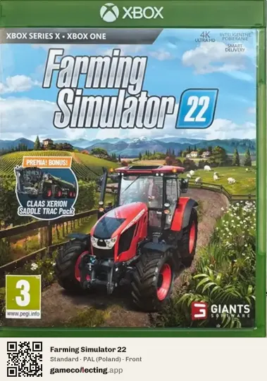 Farming Simulator 22 Xbox One, Poland box front