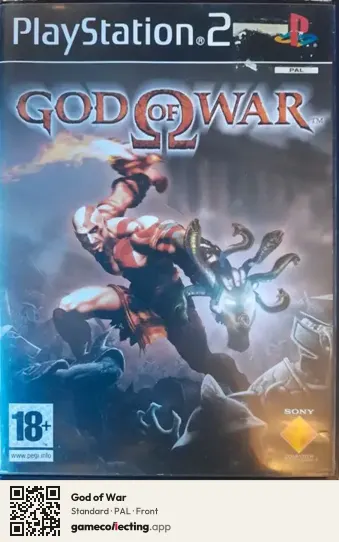 God of War PlayStation 2, PAL box front