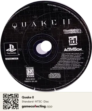 Quake II PlayStation, NTSC disc