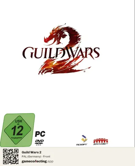 Guild Wars 2 Computer, Germany box front