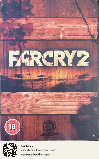 Far Cry 2 Xbox 360, PAL box front
