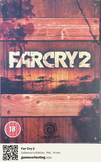 Far Cry 2 Xbox 360, PAL box front