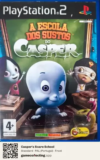 Casper's Scare School PlayStation 2, Portugal box front