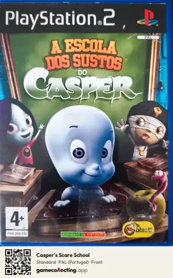 Casper's Scare School PlayStation 2, Portugal box front