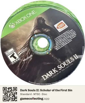 Dark Souls II: Scholar of the First Sin Xbox One, NTSC disc