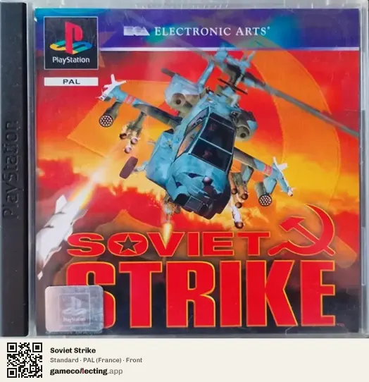 Soviet Strike PlayStation, France box front