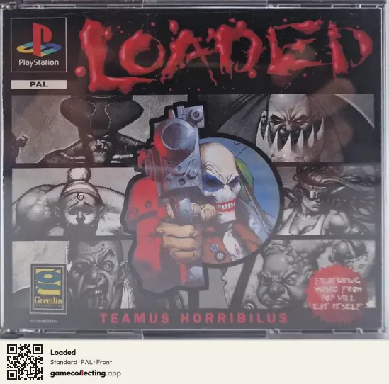 Loaded PlayStation, PAL box front