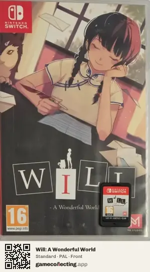 Will: A Wonderful World Nintendo Switch, PAL box front
