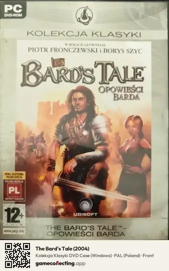 The Bard's Tale (2004) Computer, Poland box front