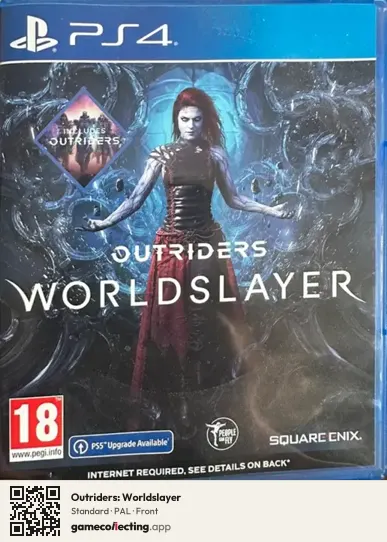 Outriders: Worldslayer PlayStation 4, PAL box front