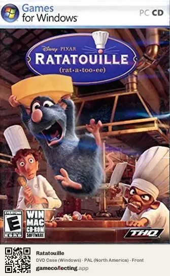 Ratatouille Computer, North America box front