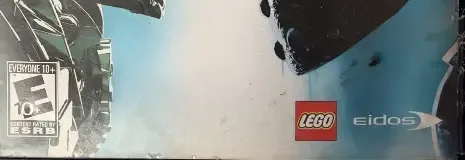 Bionicle Heroes, the ESRB box on its front