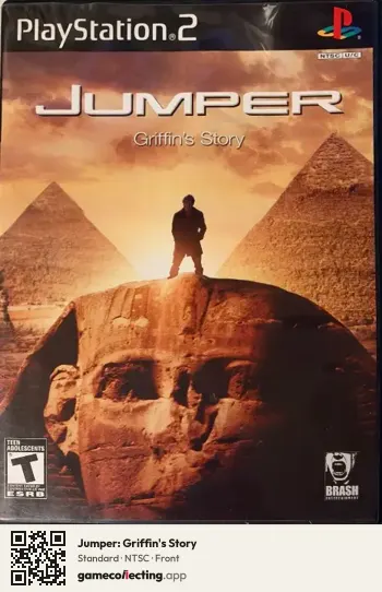 Jumper: Griffin's Story PlayStation 2, NTSC box front