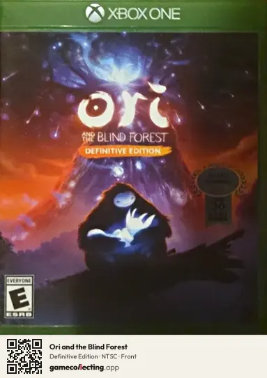 Ori and the Blind Forest Xbox One, NTSC box front