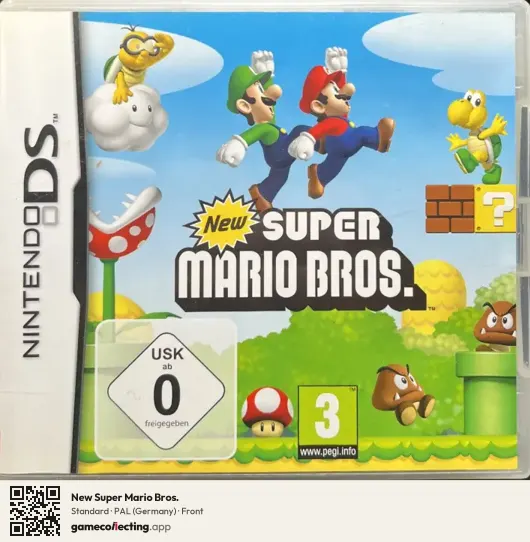 New Super Mario Bros. Nintendo DS, Germany box front