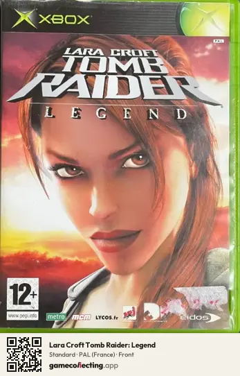 Lara Croft Tomb Raider: Legend Xbox, France box front