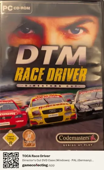 TOCA Race Driver Computer, Germany box front
