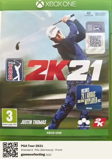 PGA Tour 2K21 Xbox One, Germany box front