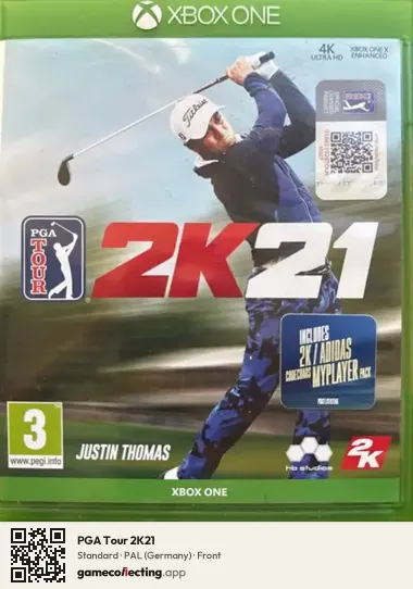 PGA Tour 2K21 Xbox One, Germany box front