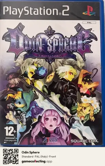Odin Sphere PlayStation 2, Italy box front