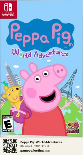 Peppa Pig: World Adventures Nintendo Switch, NTSC box front