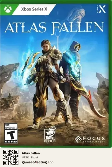 Atlas Fallen Xbox Series X, NTSC box front