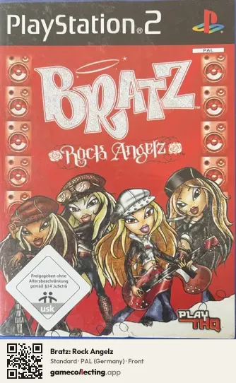 Bratz: Rock Angelz PlayStation 2, Germany box front