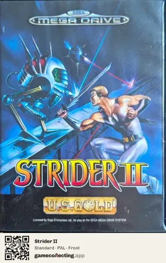 Strider II Sega Mega Drive / Genesis, PAL box front