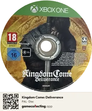 Kingdom Come: Deliverance Xbox One, PAL disc